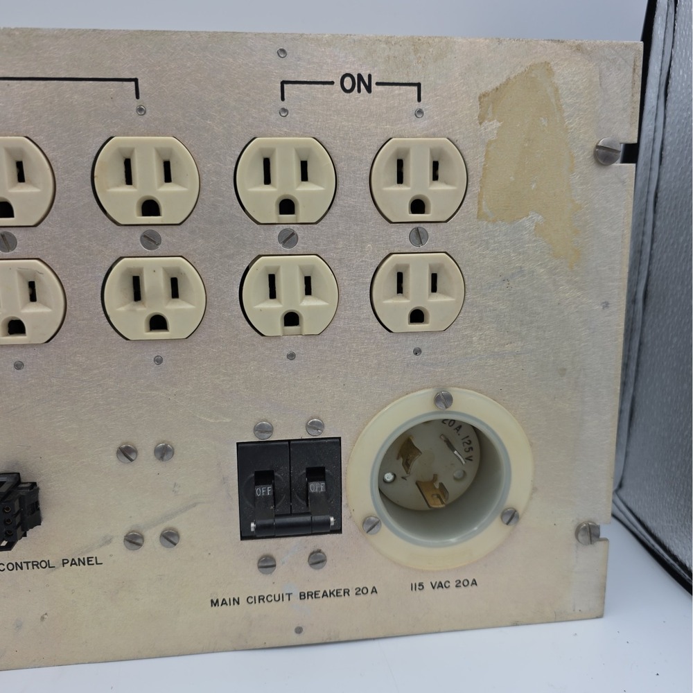 Nicolet Instruments Power Panel Rear Series 7000 Untested Parts Or Repair - Picture 3 of 9